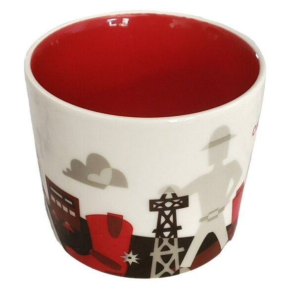 Starbucks Oklahoma Cup You Are Here Collection Coffee Mug Tea 14 Oz Red 2016 - Picture 3 of 8